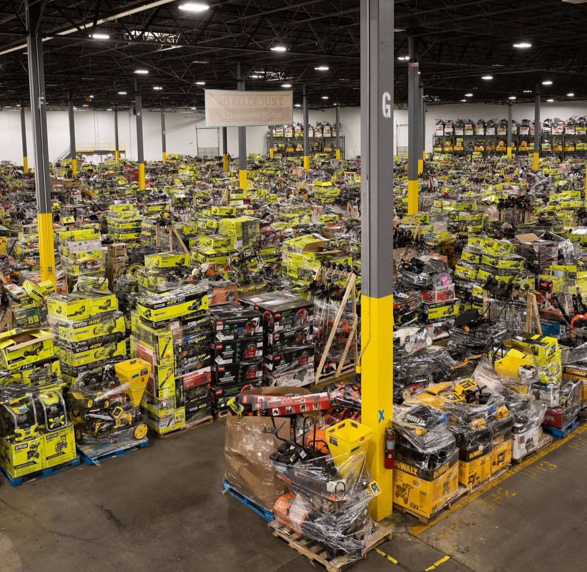 tool liquidation pallets