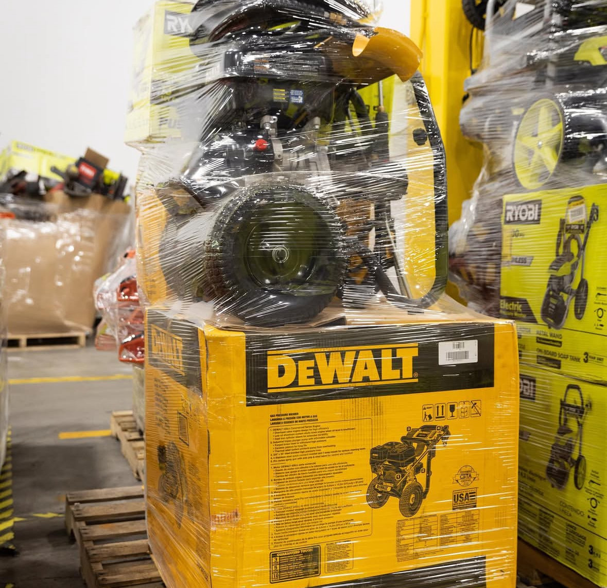 tool liquidation pallets