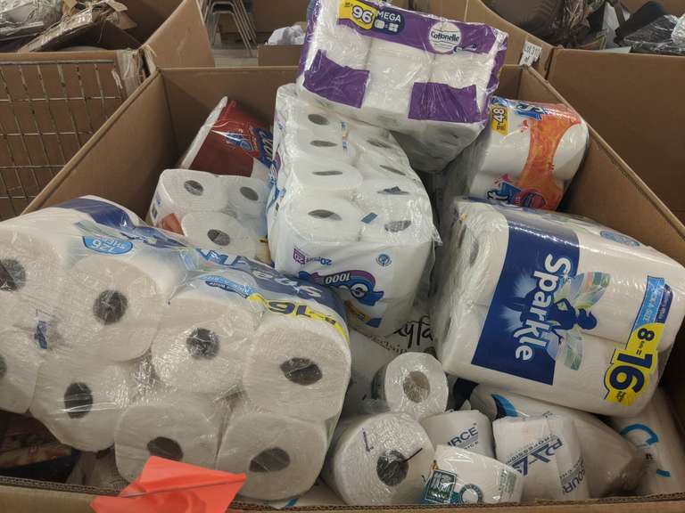 Pallet Of Toilet Paper