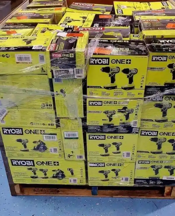 Buy Ryobi Tool Pallets for Sale (60+ Power Tools from $1,200)